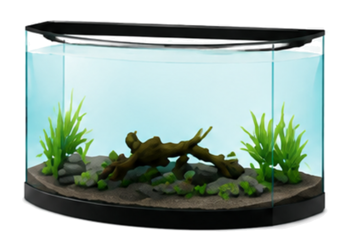 Bowfront Aquarium Tank