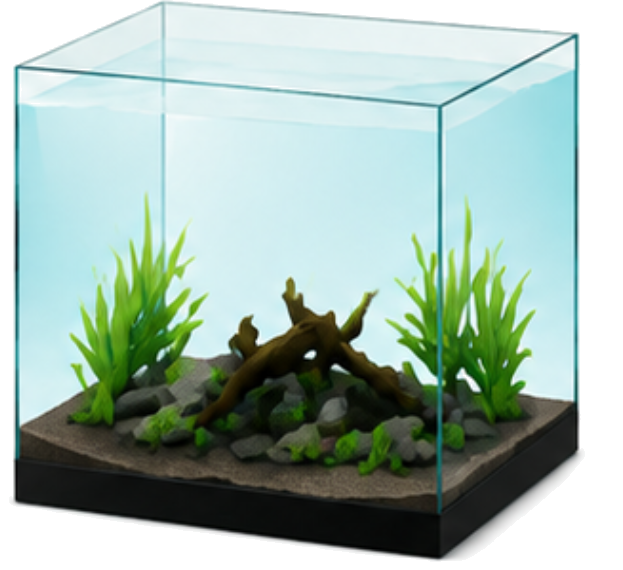 Rimless Cube Aquarium Tank