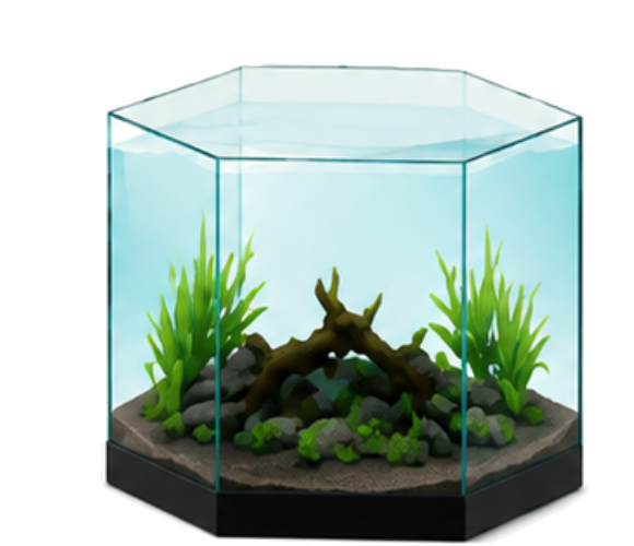 Hexagon Aquarium Tank